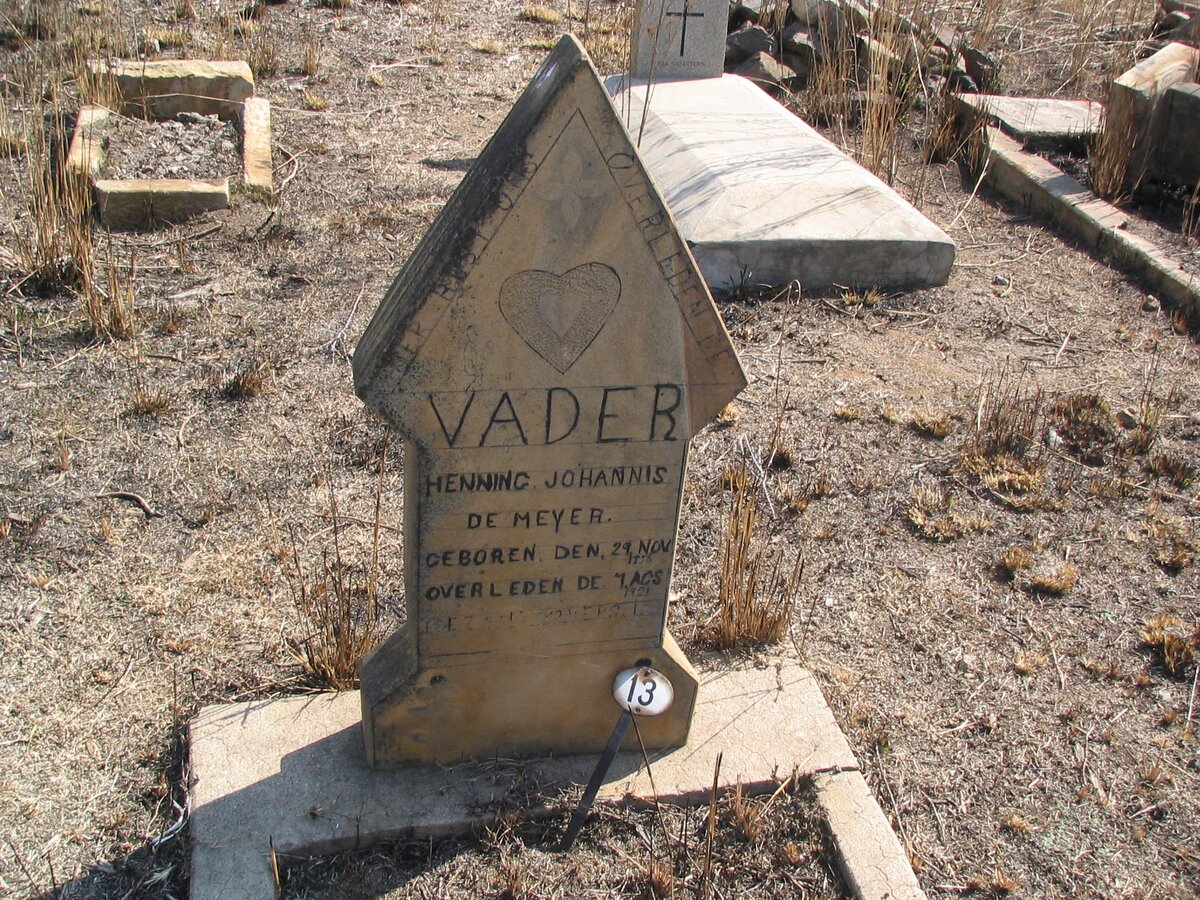 MEYER Henning Johannis, de 18?6-1921