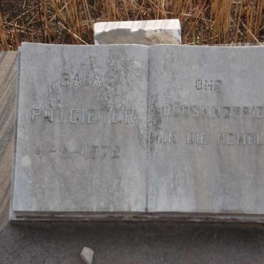 POTGIETER Baba 1972-1972