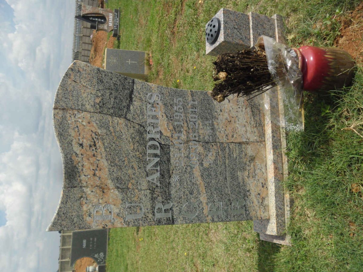 BURGER Andries 1955-2011