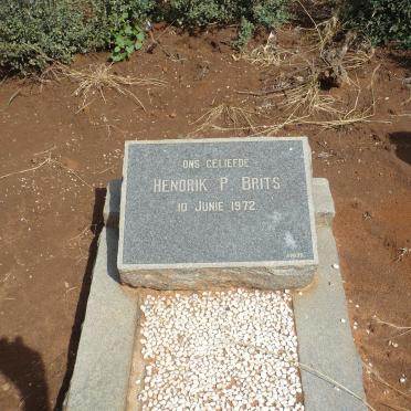 BRITS Hendrik P. -1972