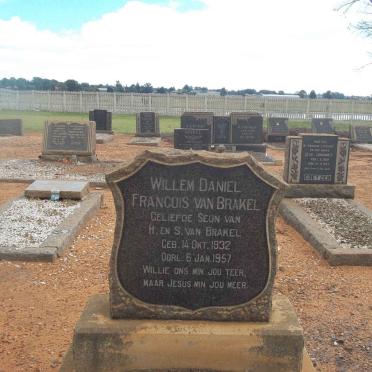 BRAKEL Willem Daniel Francois, van 1932-1957