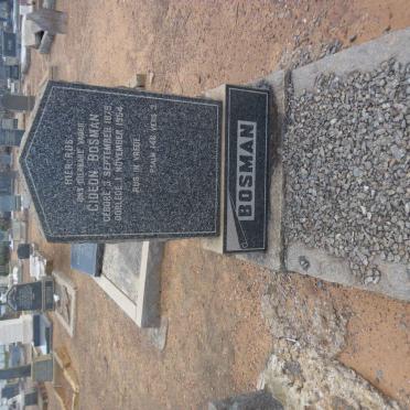 BOSMAN Gideon 1879-1954