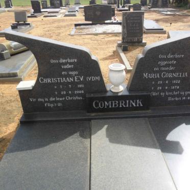 COMBRINK Christiaan E.V. 1911-2006 &amp; Maria Cornelia 1922-1978