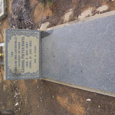 DAVEL Gabriel Pieter 1907-1962