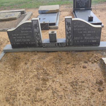 GROBBELAAR Christiaan 1897-1978 &amp; Judith Magdalena 1899-1989