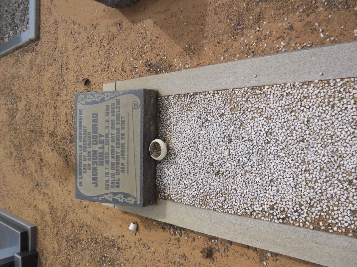 HULLEY Jackson Conrad 1895-1958