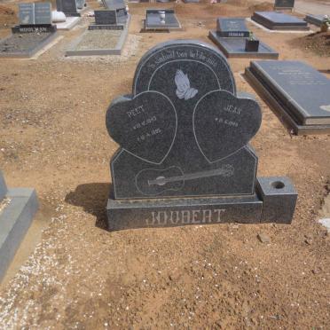 JOUBERT Peet 1943-1995 &amp; Jean 1949-