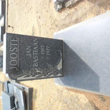 JOOSTE Jan Bastiaan 1910-1977