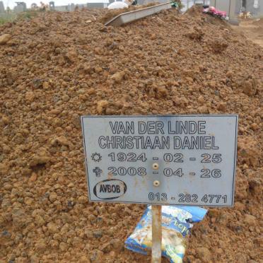 LINDE Christiaan Daniel, van der 1924-2008