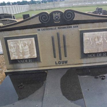 LOUW Jacobus Johannes &amp; ? Elizabeth