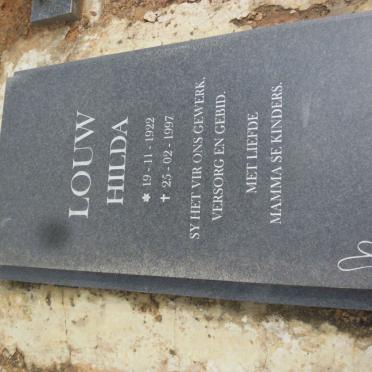 LOUW Hilda 1922-1997