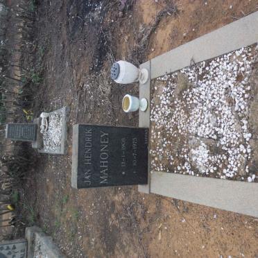 MAHONEY Jan Hendrik 1908-1975