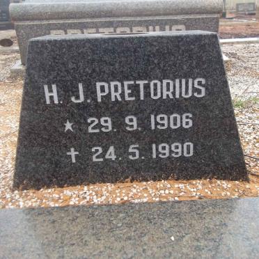 PRETORIUS H.J. 1906-1990