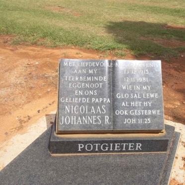 POTGIETER Nicolaas Johannes R. 1915-1981