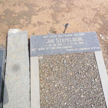 STAPELBERG Jan 1921-1984