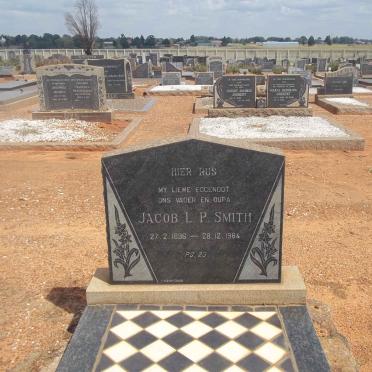 SMITH Jacob L. P. 1896-1964