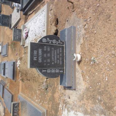 TORRE Petro Giovanni 1935-1987