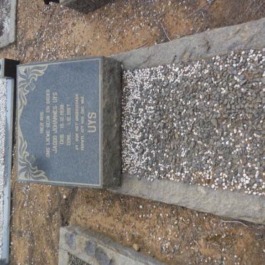 UYS Jacob Johannes 1939-1957