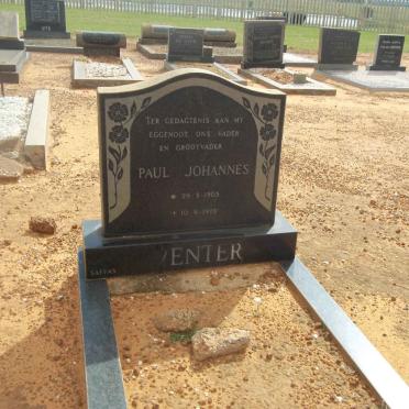VENTER Paul Johannes 1905-1975