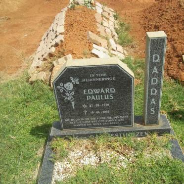 WESTHUIZEN Edward Paulus, van der 1970-2002