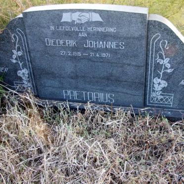PRETORIUS Diederik Johannes 1915-1971