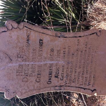 PRETORIUS Diederik Johannes 1848-1925