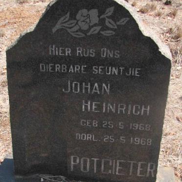 POTGIETER Johan Heinrich 1968-1968