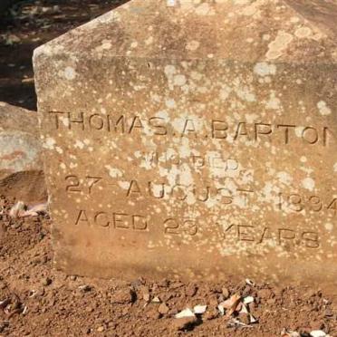 BARTON Thomas A -1894