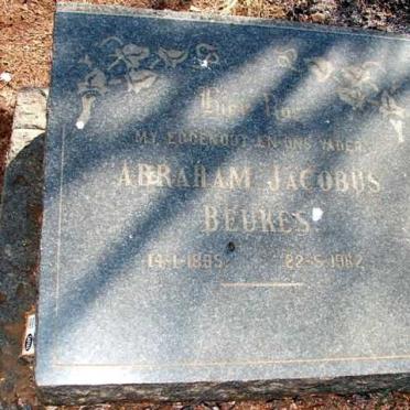 BEUKES Abraham Jacobus 1885-1962