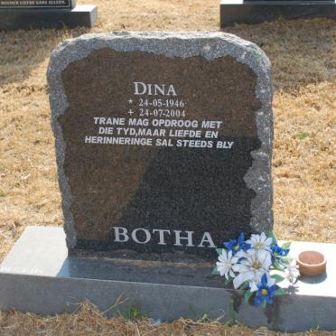 BOTHA Dina 1946-2004