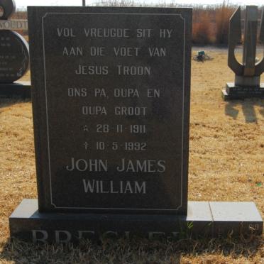 BRESLER John James William 1911-1992