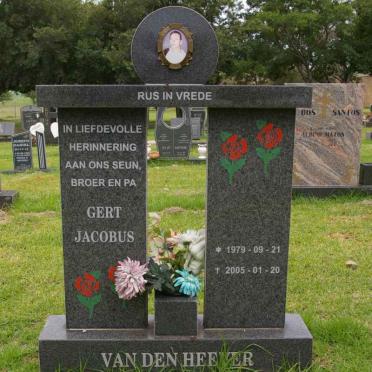 HEEVER Gert Jacobus, van den 1979-2005