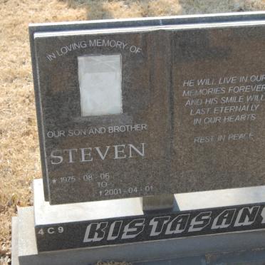 KISTASANY Steven 1975-2001