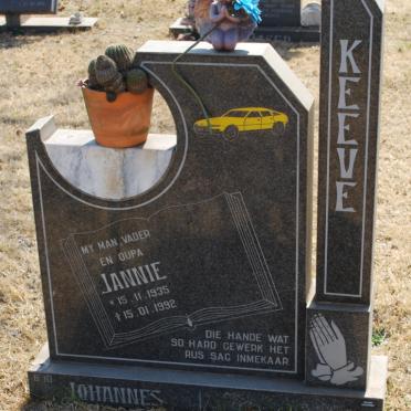 KEEVE Johannes 1935-1992