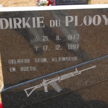 PLOOY Dirkie, du 1977-1997