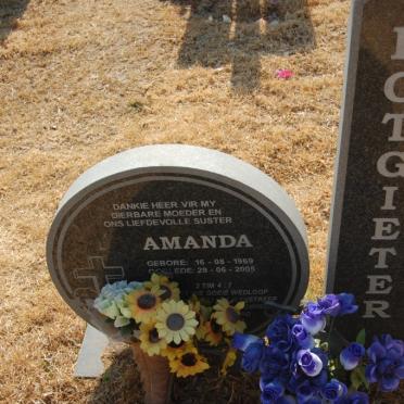 POTGIETER Amanda 1969-2005