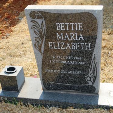 ? ?AAR Bettie Maria Elizabeth 1944-2001