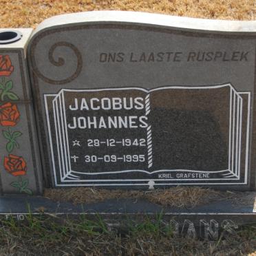 ? Jacobus Johannes 1942-1995