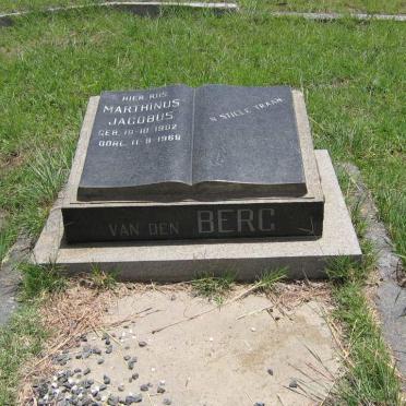 BERG Marthinus Jacobus, van den 1902-1969