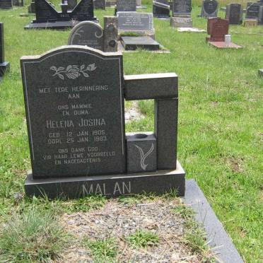 MALAN Helena Josina 1905-1983