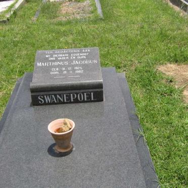 SWANEPOEL Marthinus Jacobus 1925-1982