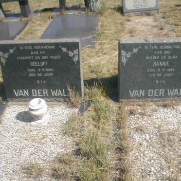 WALT Roeloff, van der -1966 &amp; Sannie -1984 