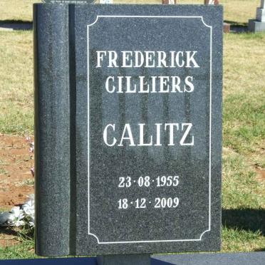 CALITZ Frederick Cilliers 1955-2009