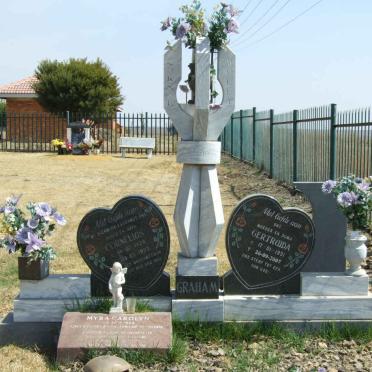 GRAHAM Cornelius  1928-1993 &amp; Gertruida 1931-2007 :: GRAHAM Myra Carolyn 1984-1984