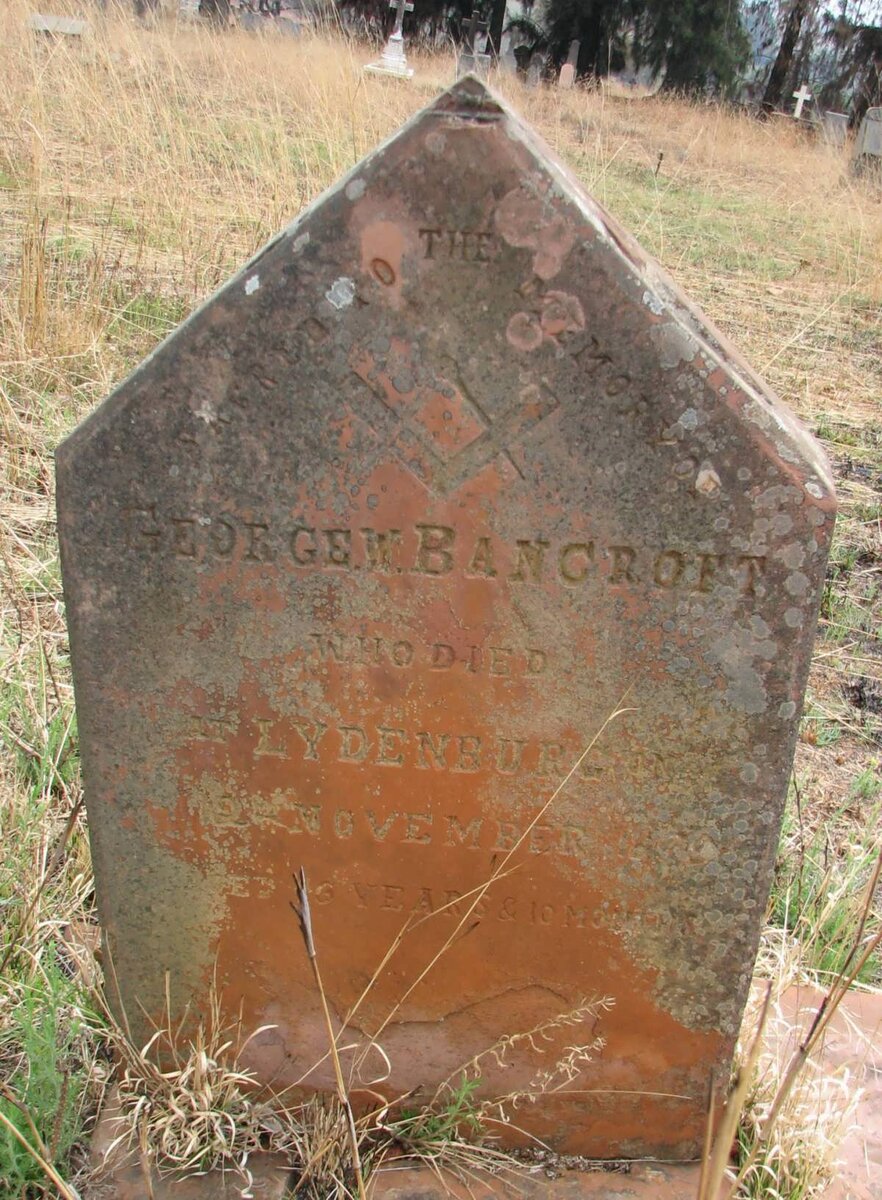 BANCROFT George W. -1880