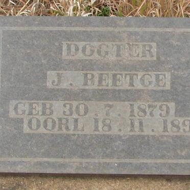 BEETGE J. 1879-1897