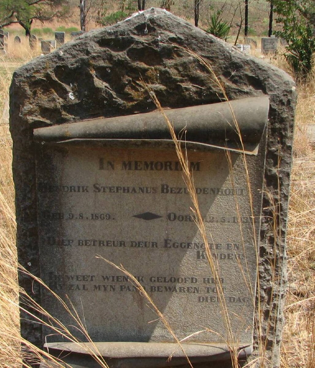 BEZUIDENHOUT Hendrik Stephanus 1869-1930