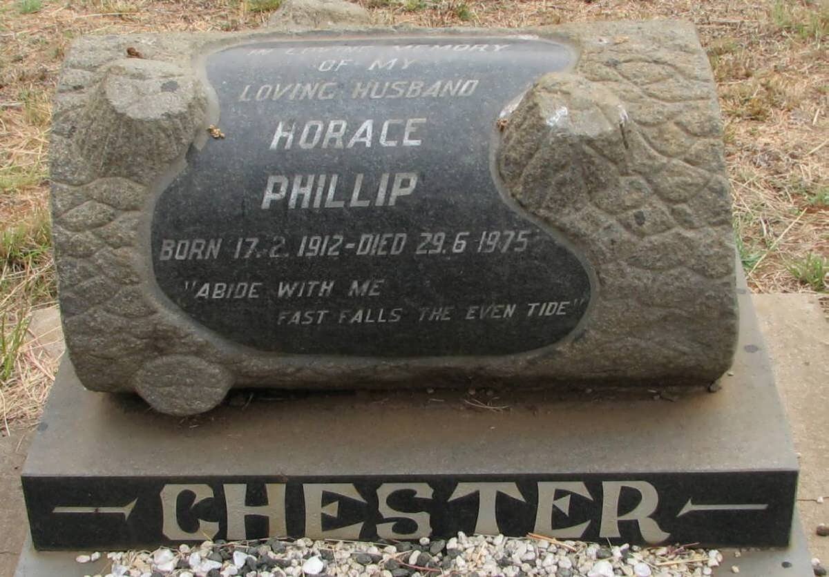 CHESTER Horace Phillip 1912-1975