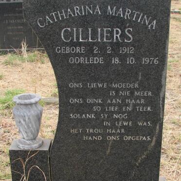 CILLIERS Catharina Martina 1912-1976
