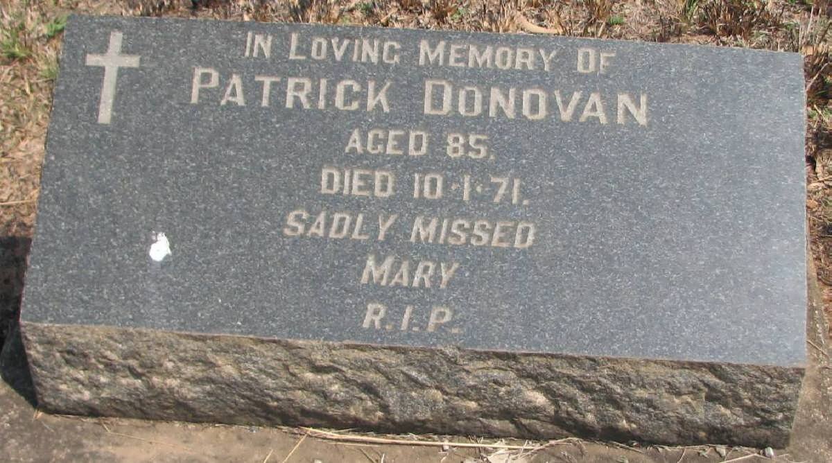 DONOVAN Patrick -1971